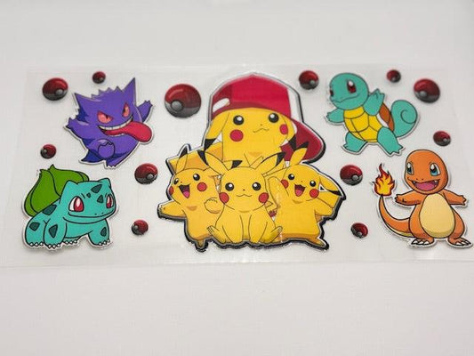 Pikachu w/ Hat + Friends